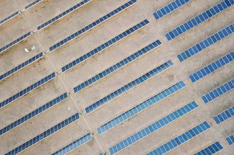 placas solares exterior